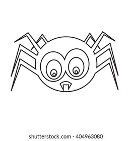 Spider Icon Illustration design