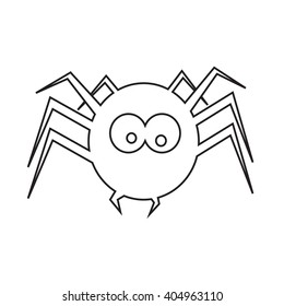 Spider Icon Illustration design