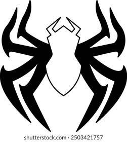 Spider Icon and Illustration for Halloween and Creepy-Themed Designs