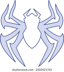 Spider Icon and Illustration for Halloween and Creepy-Themed Designs