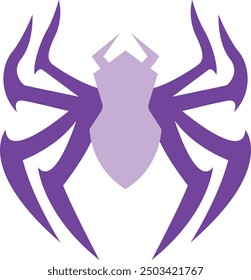 Spider Icon and Illustration for Halloween and Creepy-Themed Designs