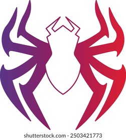 Spider Icon and Illustration for Halloween and Creepy-Themed Designs