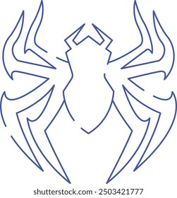 Spider Icon and Illustration for Halloween and Creepy-Themed Designs