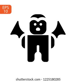 Spider icon illustration isolated vector sign symbol