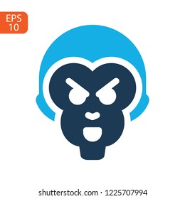 Spider icon illustration isolated vector sign symbol
