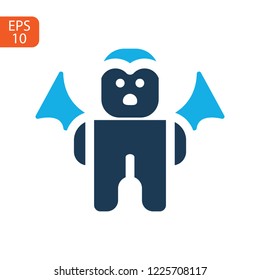 Spider icon illustration isolated vector sign symbol