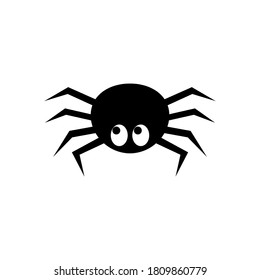 Spider icon isolated on white background. Vector illustration