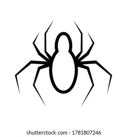 spider icon or logo isolated sign symbol vector illustration - high quality black style vector icons
