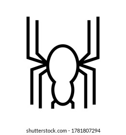 spider icon or logo isolated sign symbol vector illustration - high quality black style vector icons
