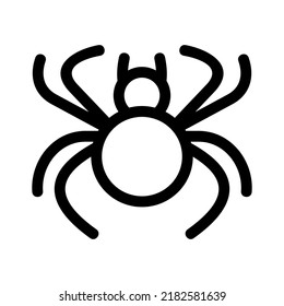 spider icon or logo isolated sign symbol vector illustration - high quality black style vector icons

