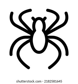 spider icon or logo isolated sign symbol vector illustration - high quality black style vector icons
