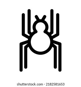 spider icon or logo isolated sign symbol vector illustration - high quality black style vector icons
