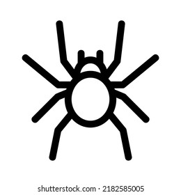 spider icon or logo isolated sign symbol vector illustration - high quality black style vector icons
