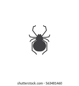 spider icon. sign design
