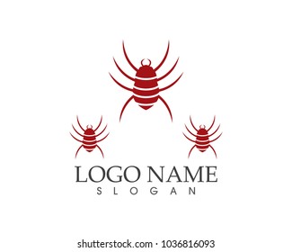 Spider icon sign logo