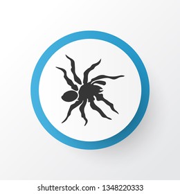 Spider icon symbol. Premium quality isolated arachnid element in trendy style.