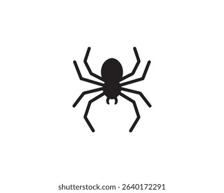 Spider icon vector design art illustration