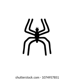 Spider icon, vector illustration design. Halloween collection.