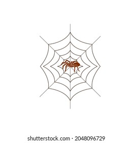 Spider icon vector illustration design template.