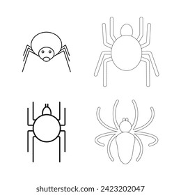 spider icon vector illustration design