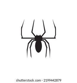 spider icon vector illustration symbol design