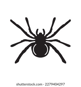 spider icon vector illustration symbol design