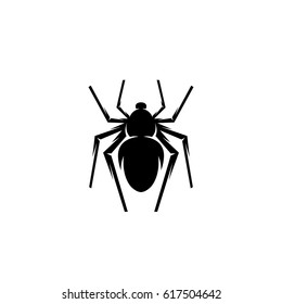 Spider icon. Vector logo illustration isolated sign symbol