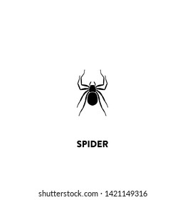 spider icon vector. spider sign on white background. spider icon for web and app