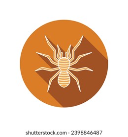 spider icon vector template illustration logo design