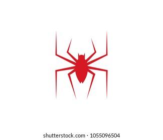 spider ilustration logo vector for business 