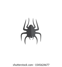 spider ilustration logo vector template