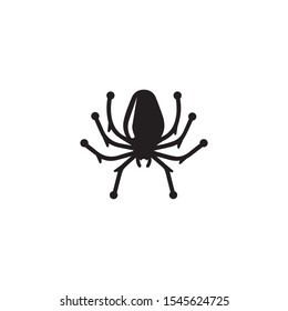 spider ilustration logo vector template