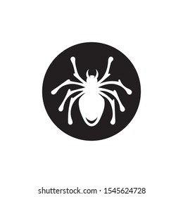 spider ilustration logo vector template