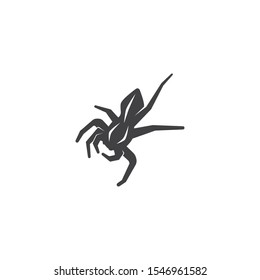 spider ilustration logo vector template 