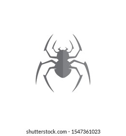 spider ilustration logo vector template