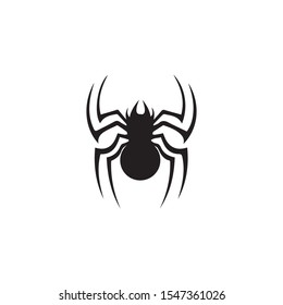 spider ilustration logo vector template