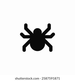 spider insect icon sign vector