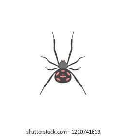 spider jumper colored outline icon. One of the collection icons for websites, web design, mobile app