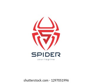 Spider Letter S