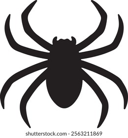 the spider logo design icon style design