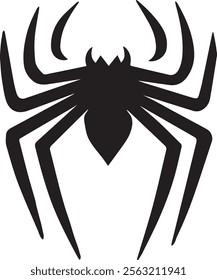 the spider logo design icon style illustrator
