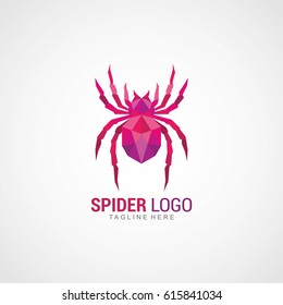 Spider Logo Design Template