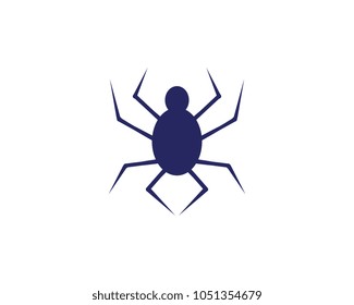 Spider Logo design vector illustration design template