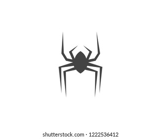Spider Logo design vector illustration design template