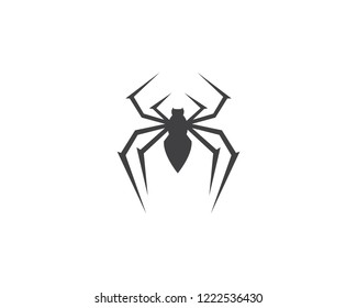 Spider Logo design vector illustration design template