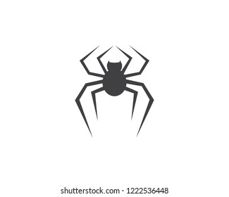 Spider Logo design vector illustration design template