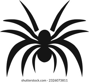 Spider logo design, Venomous spider emblem vector icon, Vector illustration 39