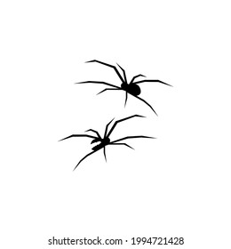 Spider logo icon design concept template illustration vector