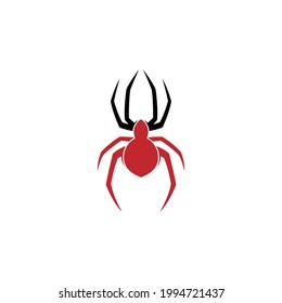 Spider logo icon design concept template illustration vector