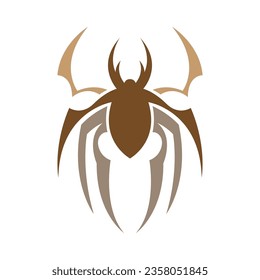 Spider logo icon design illustration